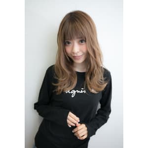 ナチュラルワンカールロング - 髪質改善&hair grandage 北千住【カミシツカイゼンアンドヘア グランアージュキタセンジュ】掲載中