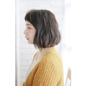 20代30代40代　ゆるカールショートバング【守山】