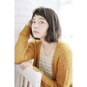 20代30代40代　ゆるカールショートバング【守山】