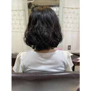 ボブにはデジタルパーマがオススメ