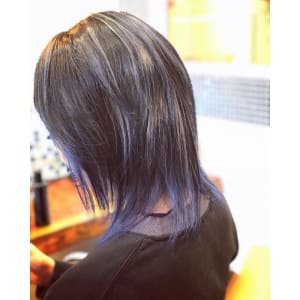 インナーカラー×ブルー - HAIR Desing Aprile【ヘアーデザインアプリーレ】掲載中