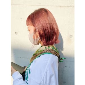 【Reir下北沢】*くびれボブ+ベイビーピンク*