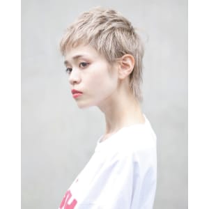 外国人風ブロンドショート☆ - felicita hair-design 緑地公園店【フェリシータ】掲載中