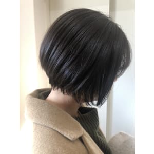 ショート/前下がりショート/前髪ありショート/カット