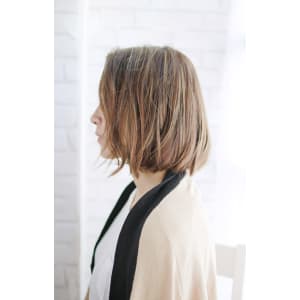 20代30代40代　無造作とろみボブ【守山】