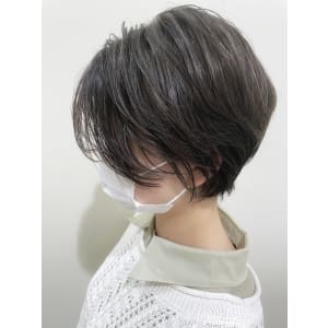 ひし形小顔ショート