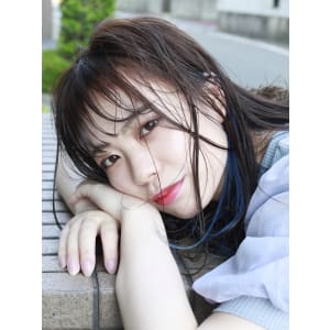 夏風セミロング