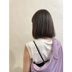 ～艶っと長めのボブスタイル～