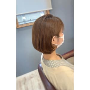【latte atelier】明るめベージュミニボブ♪