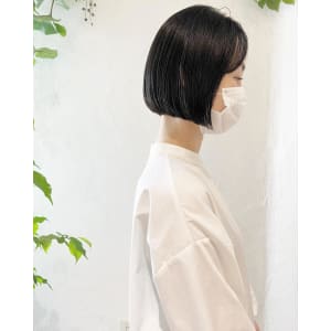 ～大人女性の切りっぱなしボブ～