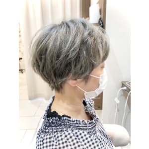 オリーブ×ふわくしゃショート【Ash大泉学園店 横山】