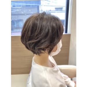 【扱いやすさNo.1】ショートボブ×デジタルパーマ 横山