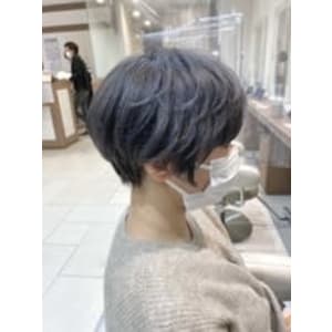 透明感グレージュ×ショートヘア 【Ash大泉学園店 横山】