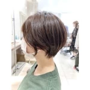 生え癖矯正カット×ショートボブ【Ash大泉学園店 横山】