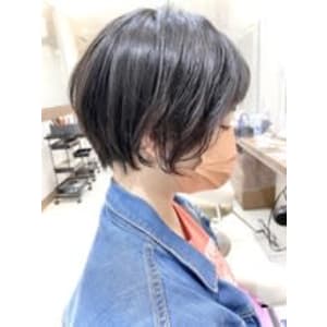 スタイリングが超簡単なショートボブ【Ash大泉学園店 横山】