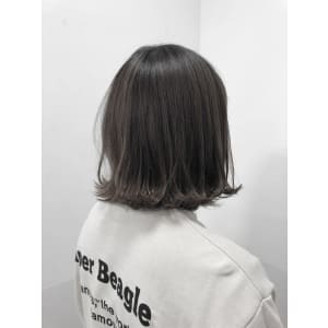 【木下　スタイル】外はねボブ×アッシュ