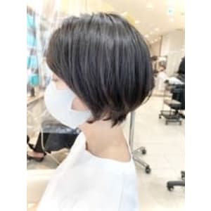 黒髪でも垢抜けられるショートボブ【Ash大泉学園店 横山】