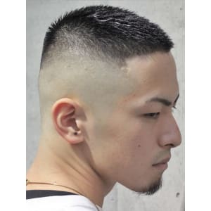 ストリートハイフェードカットボウズ　メンズ