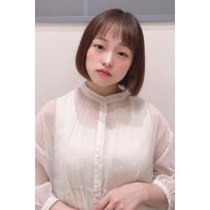 【庭野　スタイル】ナチュラルボブ