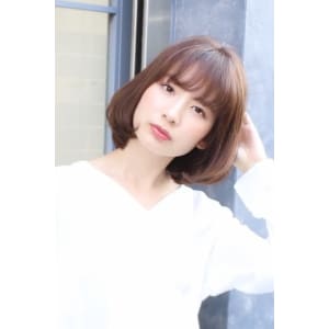【大人世代にお勧め】ふんわりボブ　２
