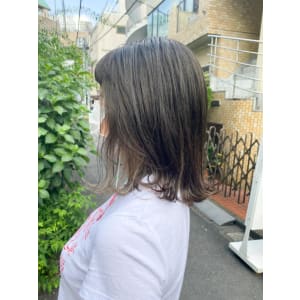 【Reir下北沢】*インナーカラー+ペールグレージュ*