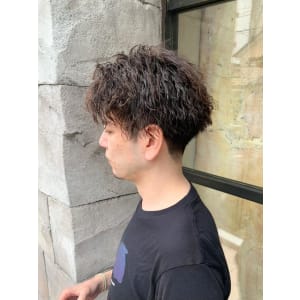 【151e_戸塚】*ツイストパーマ+かきあげヘア*