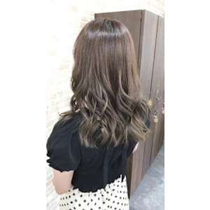 アッシュベージュ×ミルクティー【グラデーション　錦糸町】