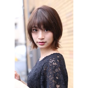 大人かわいいボブ