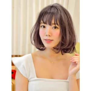 ナチュラル×ふわボブ