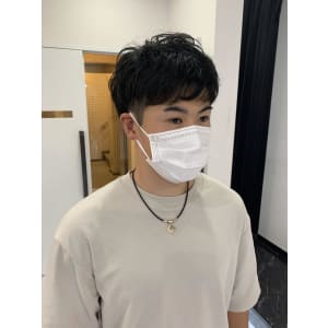 メンズツーブロックショート【クスダ】