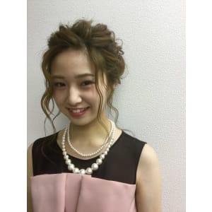 【森田　詩織】結婚式お呼ばれアレンジヘア