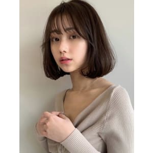 乾かすだけで決まる顎ラインボブ♪