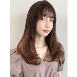 艶感　ピンクベージュ  ワンカール
