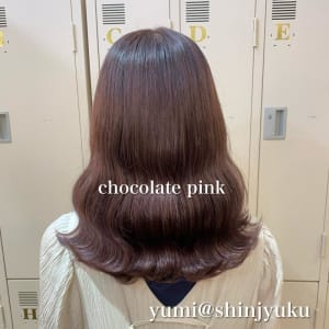 【担当yumi】ショコラピンク