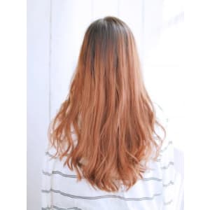 ルーズロングヘアースタイル