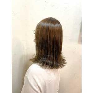 【Reir下北沢】*外ハネロブ+ヘーゼルベージュ*