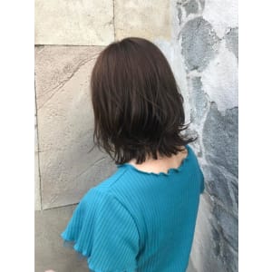 【151e_戸塚】*外ハネくびれボブ+チャコールグレー*