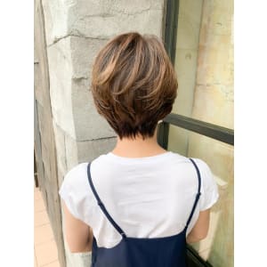 【151e_戸塚】*マニッシュショート+マロンベージュ*