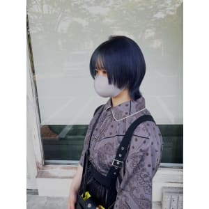 マッシュウルフ【ブルーブラック】 - ALEXANDRE OF COLORS MORINOSATO【アレクサンドルオブカラーズモリノサト】掲載中