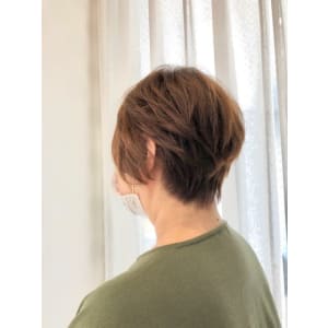 ゆるふわ/小顔ショート/デジタルパーマ/ボリューム/40代 - QUALIS 上福岡店【クオリスカミフクオカテン】掲載中