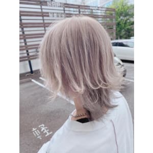 ホワイトベージュカラー - NAP hair &Nalow homme【ナップ ヘアーアンドナローオム】掲載中