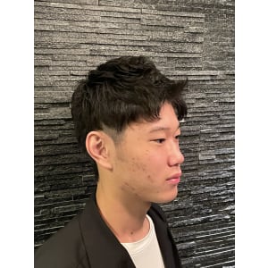 アップバングスタイル