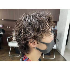 縦落ち大人気スパイラルパーマ　8065