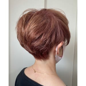 ピンクブラウン/ダブルカラー/髪質改善/ニュアンスカラー