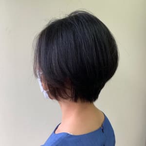 ブラックショートヘア◎桑原