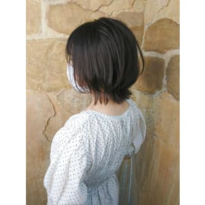 【151e_戸塚】*ウルフボブ+モノトーンブラウン*