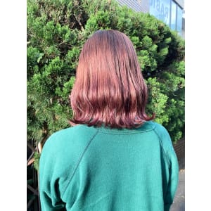 【Reir下北沢】*フレンチカール+ペールラズベリー*