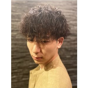 ツイストスパイラルパーマ×マッシュ
