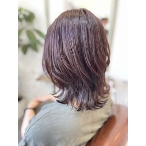 【latte atelier】くびれボブ☆ピンクベージュ