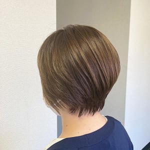 前下がりショートボブ